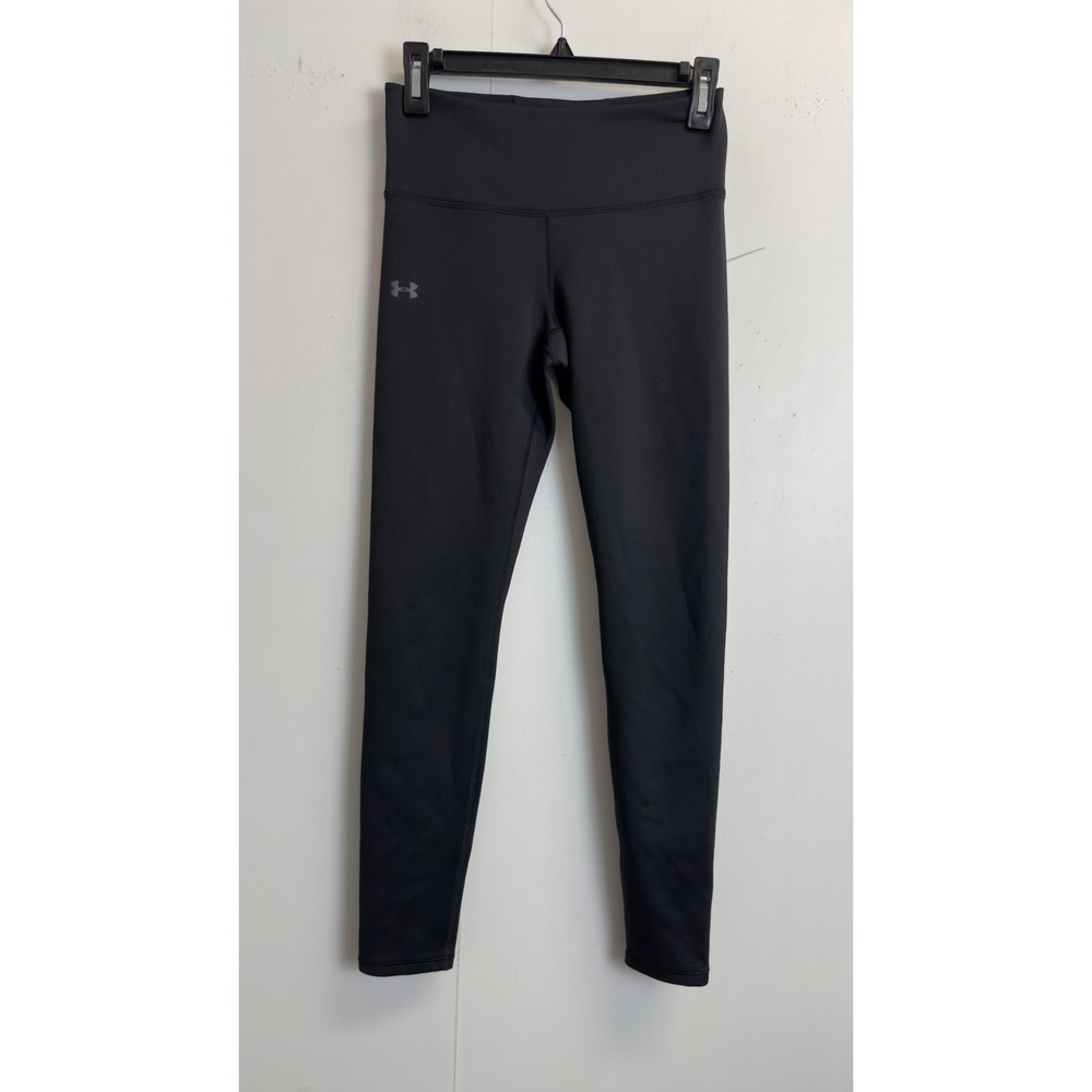 Under Armour ColdGear Compression‎ Leggings Womens Small Black High Rise Tights